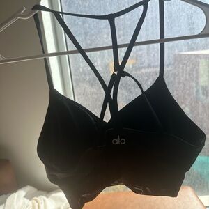 Alo sports bra (mesh band)